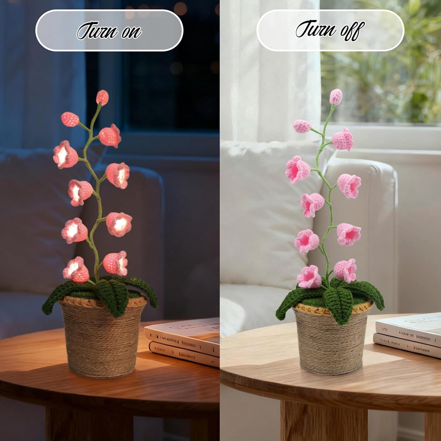 Handmade Crochet Glow Flower