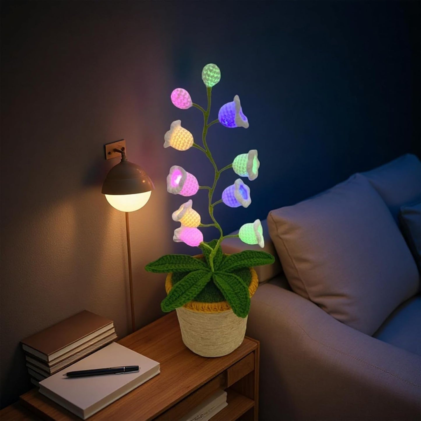 Handmade Crochet Glow Flower