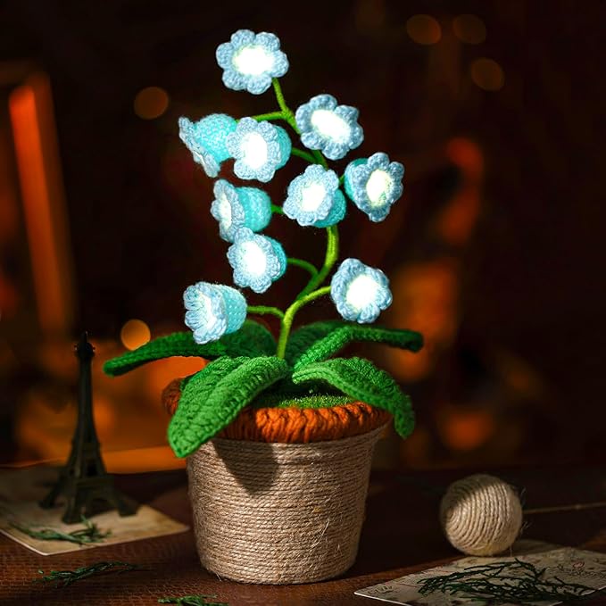 Handmade Crochet Glow Flower